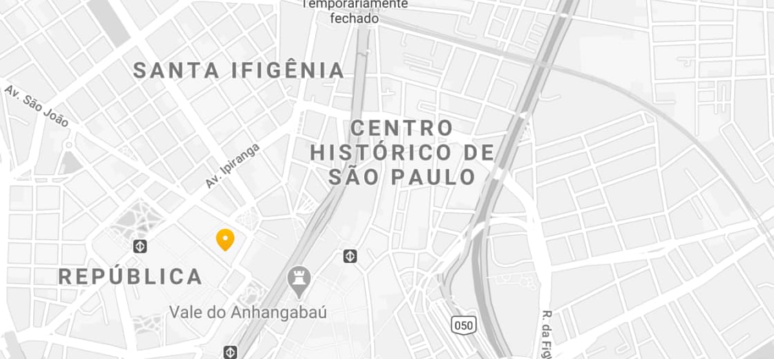 mapa marcando o endereço em Rua Ali Perto, 42 - São Paulo - SP